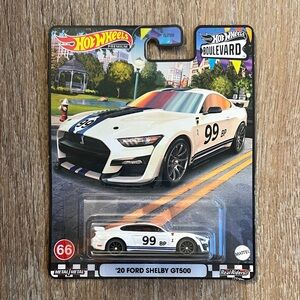 Hot wheels “20 Ford Shelby GT500” - “White”